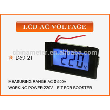(D60-21) LCD AC TENSION compteur numérique